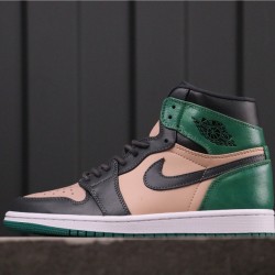 Air Jordan 1 High AH7389-203 růžová černá Zelená