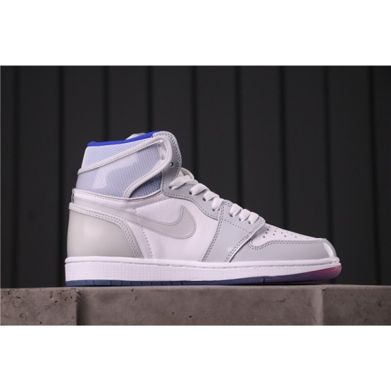 Air Jordan 1 High "Racer Blue" CK6637-104 šedá Bílá