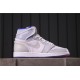 Air Jordan 1 High "Racer Blue" CK6637-104 šedá Bílá