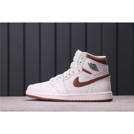 Air Jordan 1 High "Mocha" 555088-105 šedá hnědá