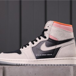 Air Jordan 1 High "Neutral Grey" 555088-018 šedá černá růžová