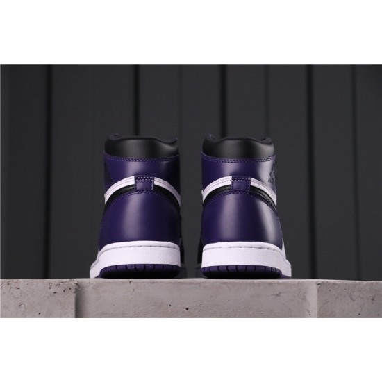 Air Jordan 1 High OG "Court Purple" 555088-500 Fialová Bílá Černá