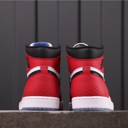 Air Jordan 1 High OG "Origin Story" 555088-602 červená Bílá černá