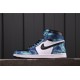 Air Jordan 1 High "Tie-Dye" CD0461-100 Modrá Bílá černá