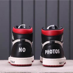 Air Jordan 1 NRG „No L's“ 861428-106 černá Bílá červená