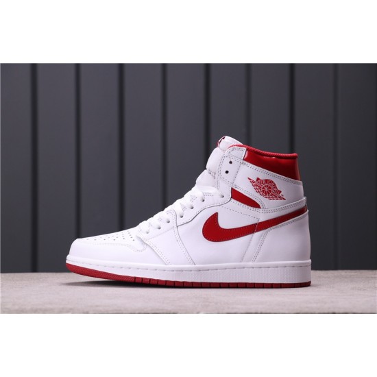 Air Jordan 1 OG "Metallic Red" 555088-103 White Red