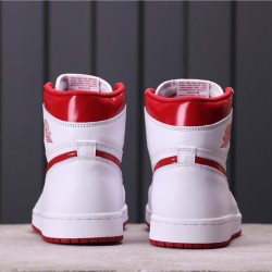 Air Jordan 1 OG "Metallic Red" 555088-103 White Red