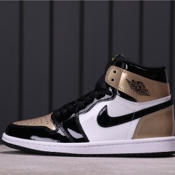 Air Jordan 1 OG NRG "Gold Toe" 861428-007 černé Zlato Bílé