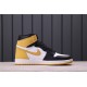 Air Jordan 1 Retro High "Yellow Ochre" 555088-109 žlutá černá Bílá