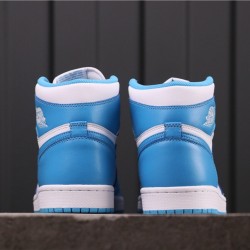 Air Jordan 1 OG High "UNC" 555088-117 Modrá Bílá