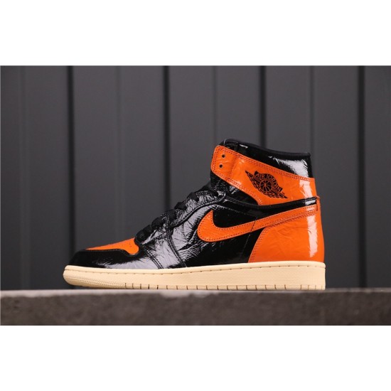 Air Jordan 1 "Shattered Backboard 3.0" 555088-028 Černá Oranžová