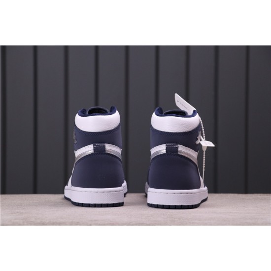 Air Jordan 1 "Midnight Navy" DC1788-100 Tmavě Fialová Bílá