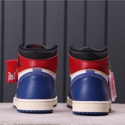 Union x Air Jordan 1 Retro High OG NRG BV1300-146 Modrá Bílá