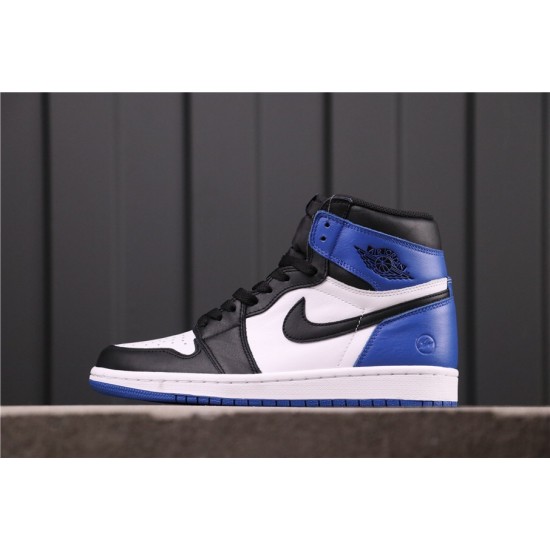 Fragment x Air Jordan 1 "Lightning" 716371-040 Modrá Černá Bílá