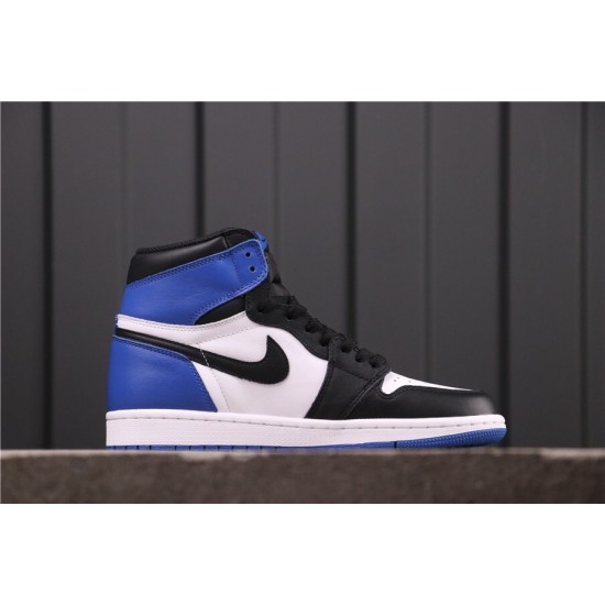 Fragment x Air Jordan 1 "Lightning" 716371-040 Modrá Černá Bílá