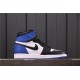 Fragment x Air Jordan 1 "Lightning" 716371-040 Modrá Černá Bílá