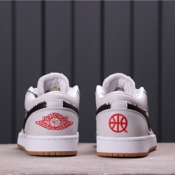 Air Jordan 1 Low CJ4152-101 Bílý černý