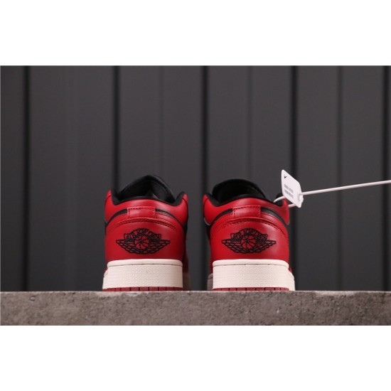 Air Jordan 1 Low CQ4422-600 Red Black