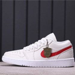 Air Jordan 1 Low 350571-161 White Red