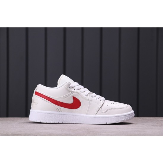 Air Jordan 1 Low 350571-161 White Red