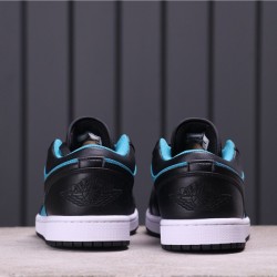 Air Jordan 1 Low 553558-026 Black Blue