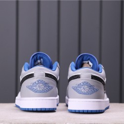 Air Jordan 1 Low 553558-103 šedá Bílá černá