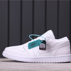 Air Jordan 1 Low 553558-111 All White