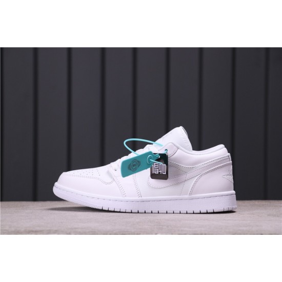 Air Jordan 1 Low 553558-111 All White