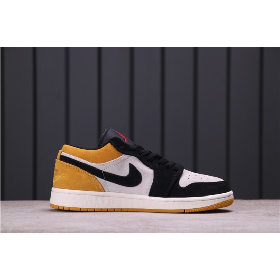 Air Jordan 1 Low "University Gold" 553558-127 žlutá Bílá černá