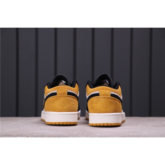 Air Jordan 1 Low "University Gold" 553558-127 žlutá Bílá černá