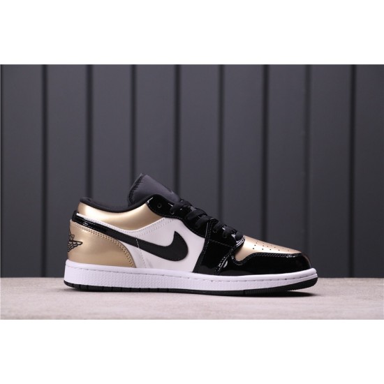 Air Jordan 1 Low "Gold Toe" CQ9447-700 černé Zlato