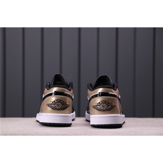 Air Jordan 1 Low "Gold Toe" CQ9447-700 černé Zlato