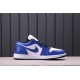 Air Jordan 1 Low Hyper Royal 553558-401 Modrá Bílá