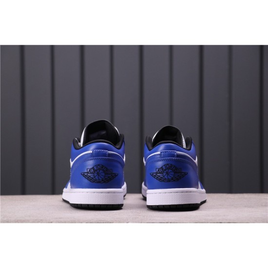 Air Jordan 1 Low Hyper Royal 553558-401 Modrá Bílá