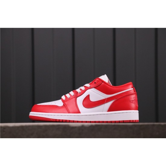 Air Jordan 1 Low "Gym Red" 553558-611 červená Bílá