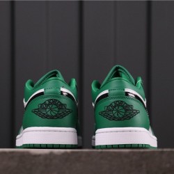 Air Jordan 1 Low 553560-301 Zelená Bílá černá