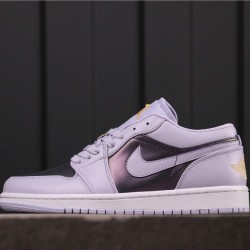 Air Jordan 1 Low 554723-505 šedá Fialová