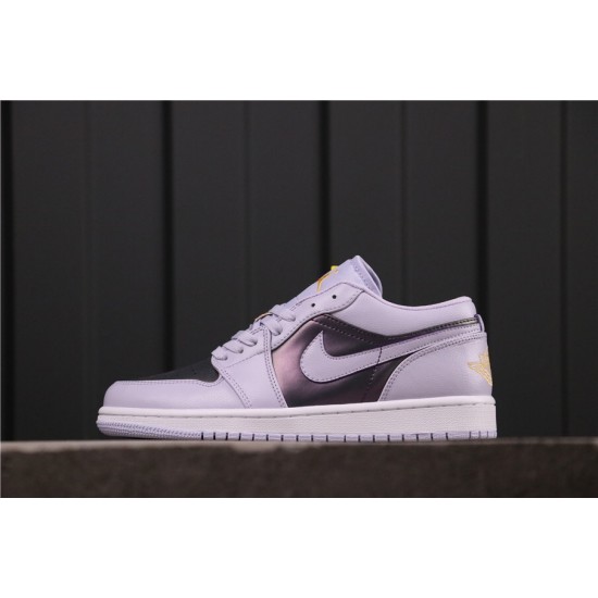 Air Jordan 1 Low 554723-505 šedá Fialová