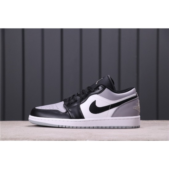 Air Jordan 1 Low Atmosphere 553558-110 Šedá černá