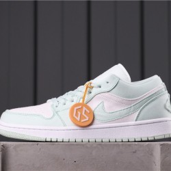 Air Jordan 1 Low BHM "EQUALITY" CV1381-003 White Light Green