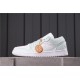 Air Jordan 1 Low BHM "EQUALITY" CV1381-003 White Light Green