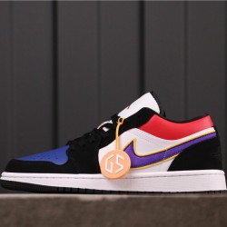 Air Jordan 1 Low CJ9216-051 Black Purple Red