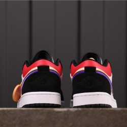 Air Jordan 1 Low CJ9216-051 Black Purple Red