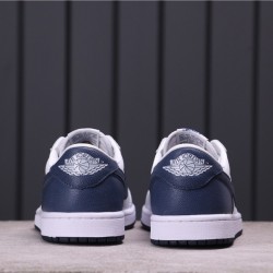 Air Jordan 1 Low CW8576-200 White Dark Blue