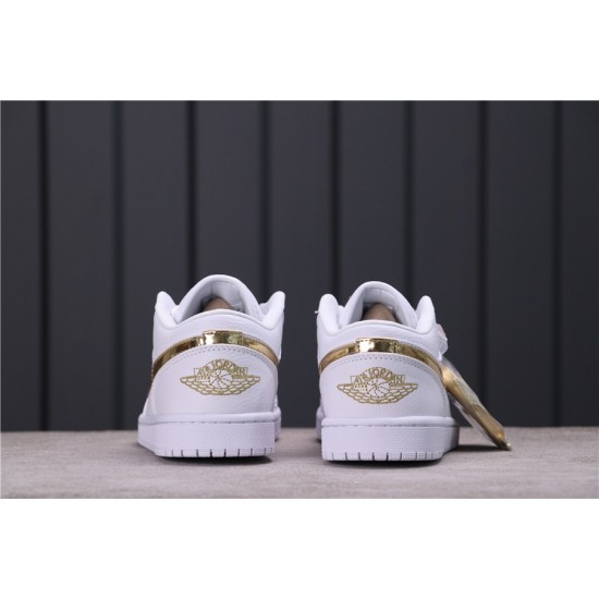 Air Jordan 1 Low „Metallic Gold“ CZ4776-100 Bílé Zlato