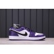 Air Jordan 1 Low "Court Purple" 553558-500 Purple Black White