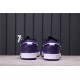 Air Jordan 1 Low "Court Purple" 553558-500 Purple Black White