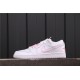 Air Jordan 1 Low GS "Pink" 554723-101 White Pink