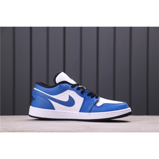 Air Jordan 1 Low "Game Royal" 553558-124 Modrá Bílá