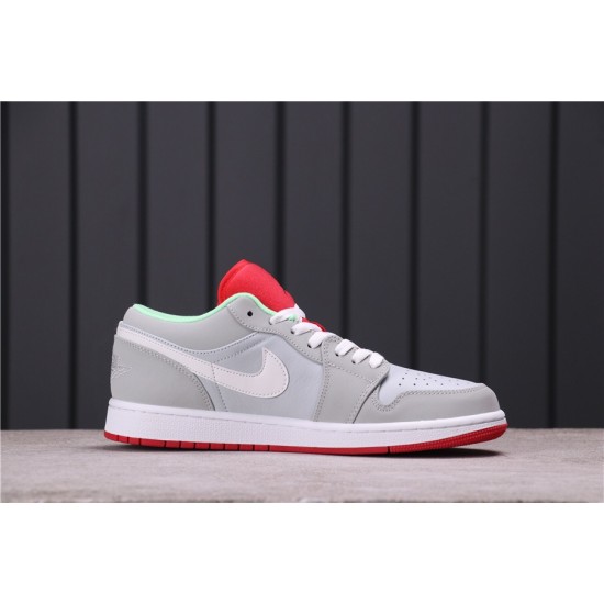 Air Jordan 1 Low "VHare" 553558-021 šedá růžová Bílá